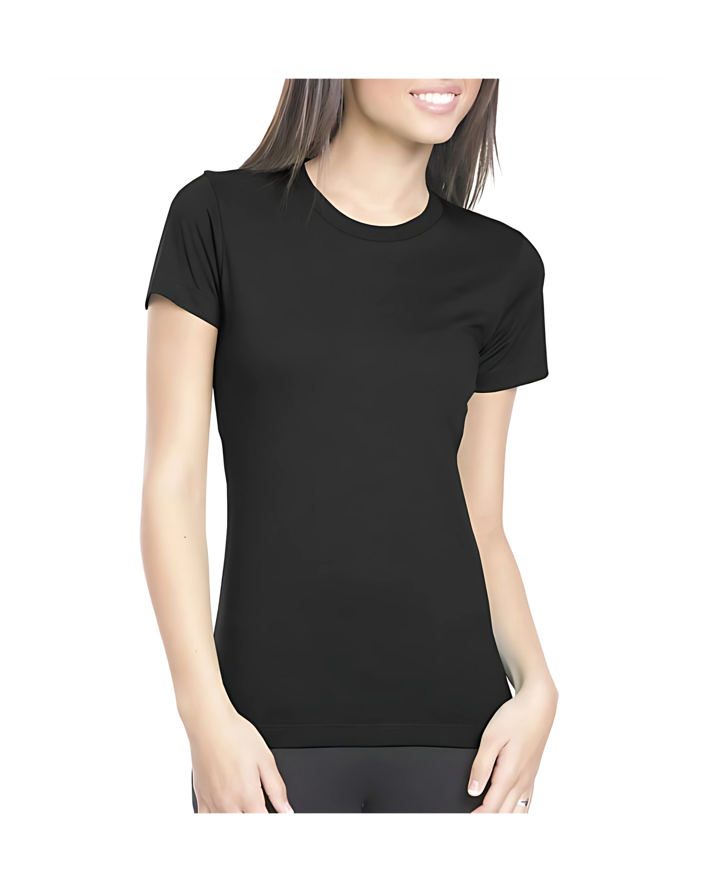 slim cut woman t-shirt mom life