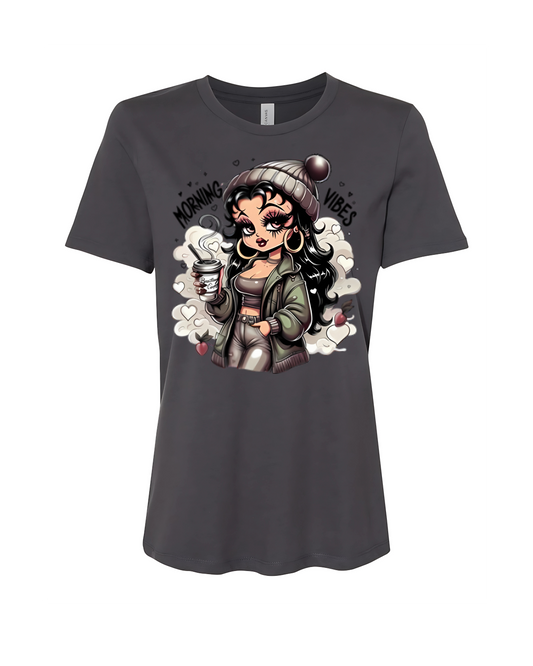 WOMAN RELAXED T-SHIRT chola Betty Boop,