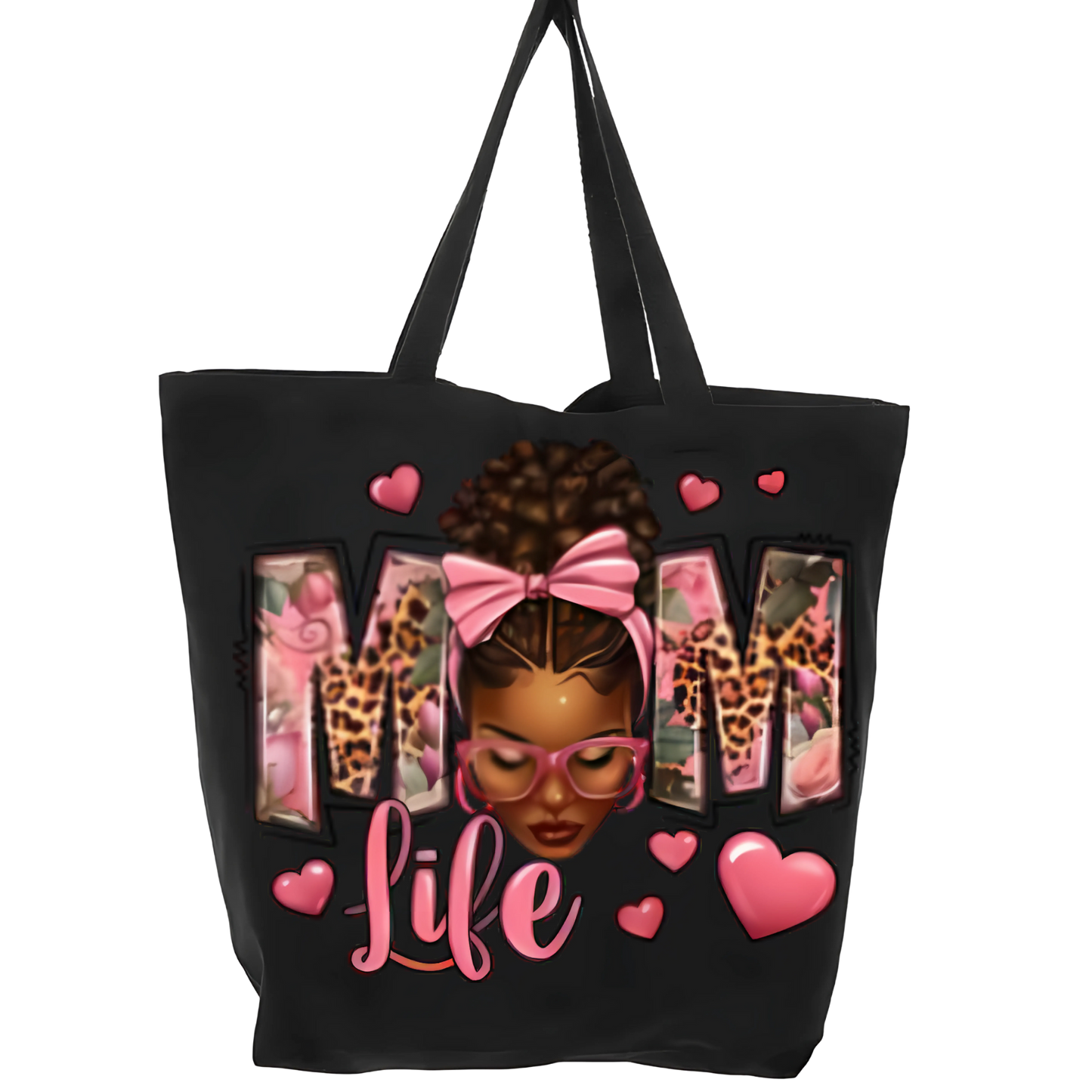 mom life tote bage