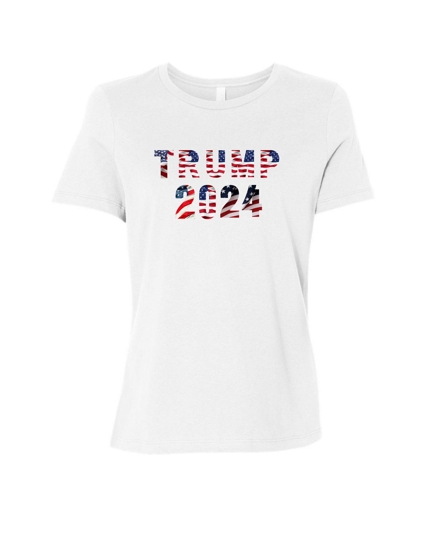 woman relaxed fit t-shirt trump 2024